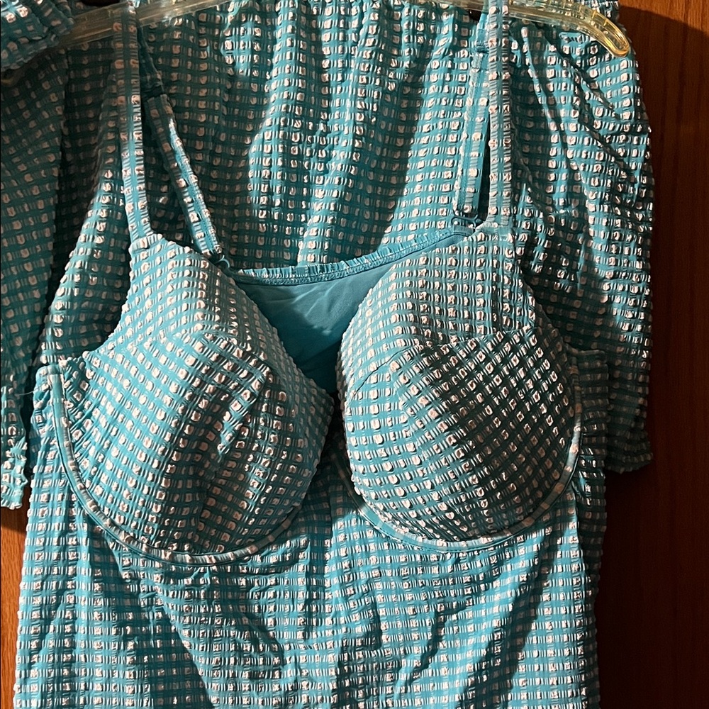 Lane Bryant Teal Bikini - Picture 2 of 10